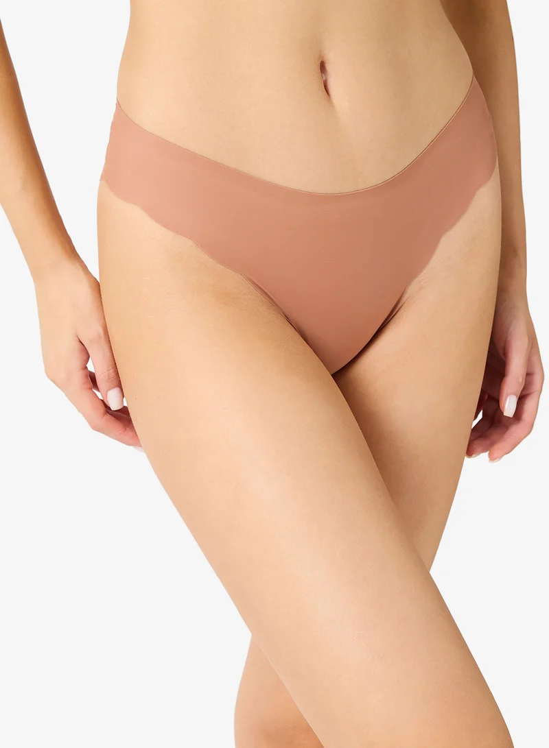 Ginger  3PC Seamless Laser Cut Brief for Women | Best Price UAE